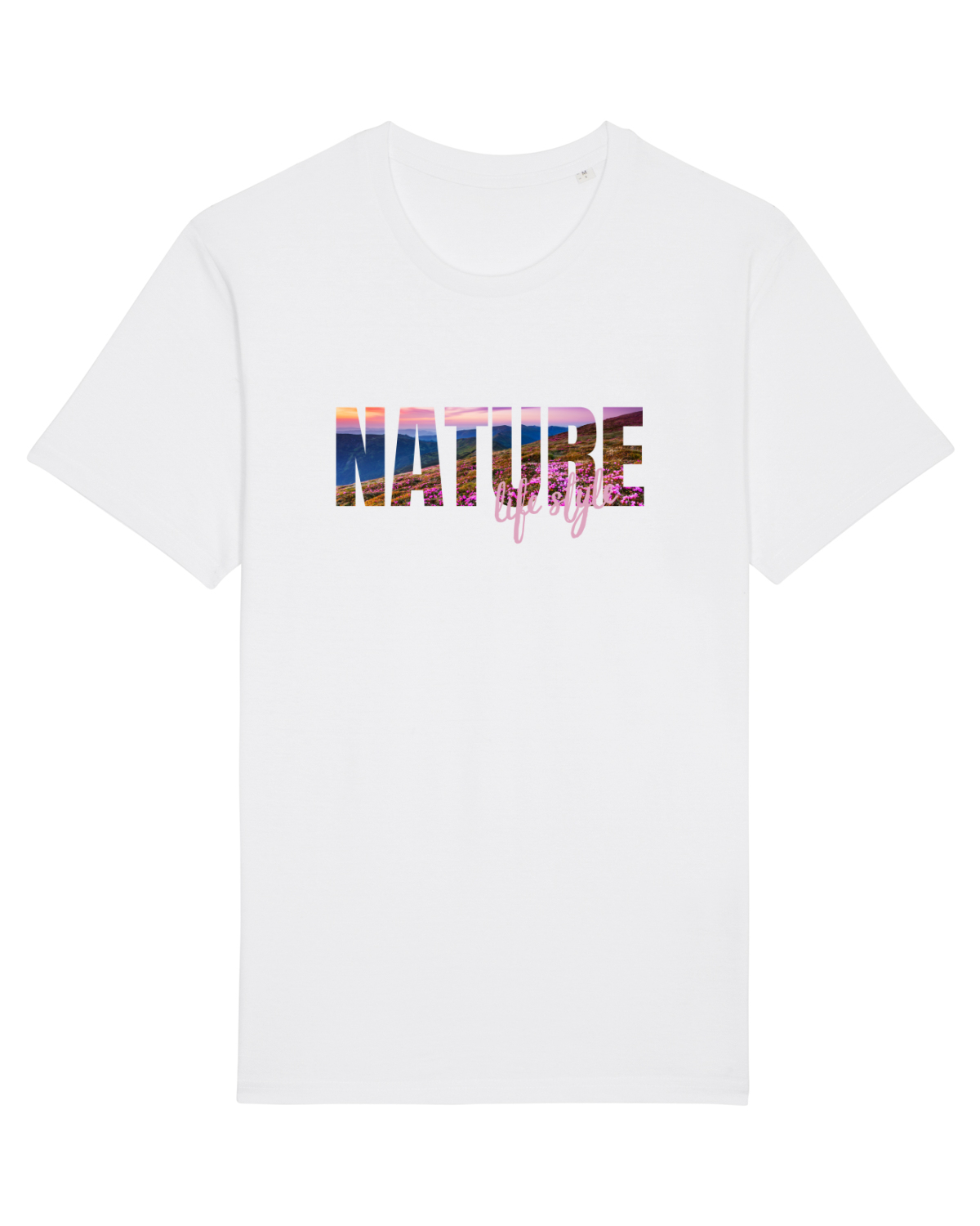 Tricou mânecă scurtă Unisex Rocker White