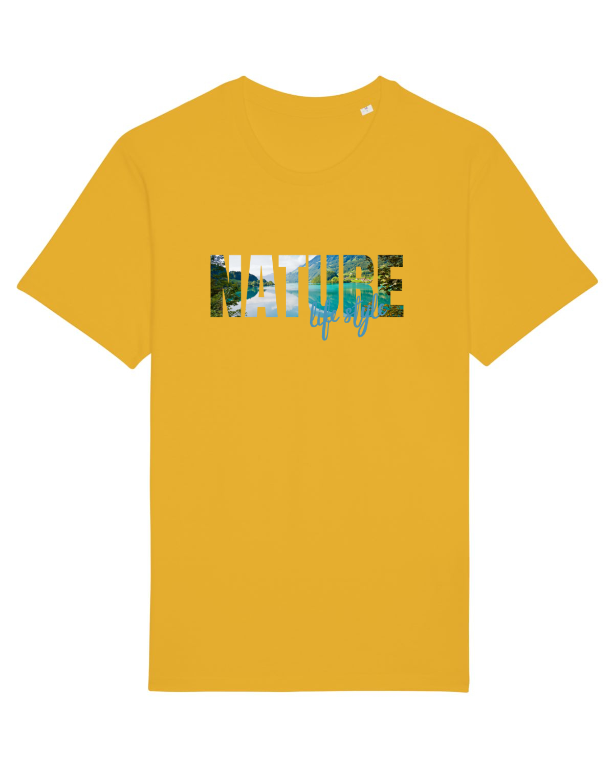 Tricou mânecă scurtă Unisex Rocker Spectra Yellow