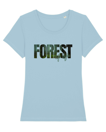 Forest  Sky Blue