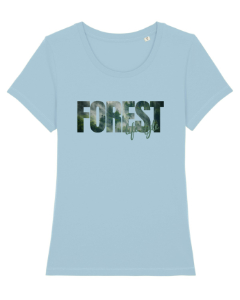 Forest  Sky Blue