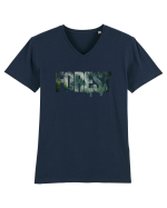 Forest  Tricou mânecă scurtă guler V Bărbat Presenter