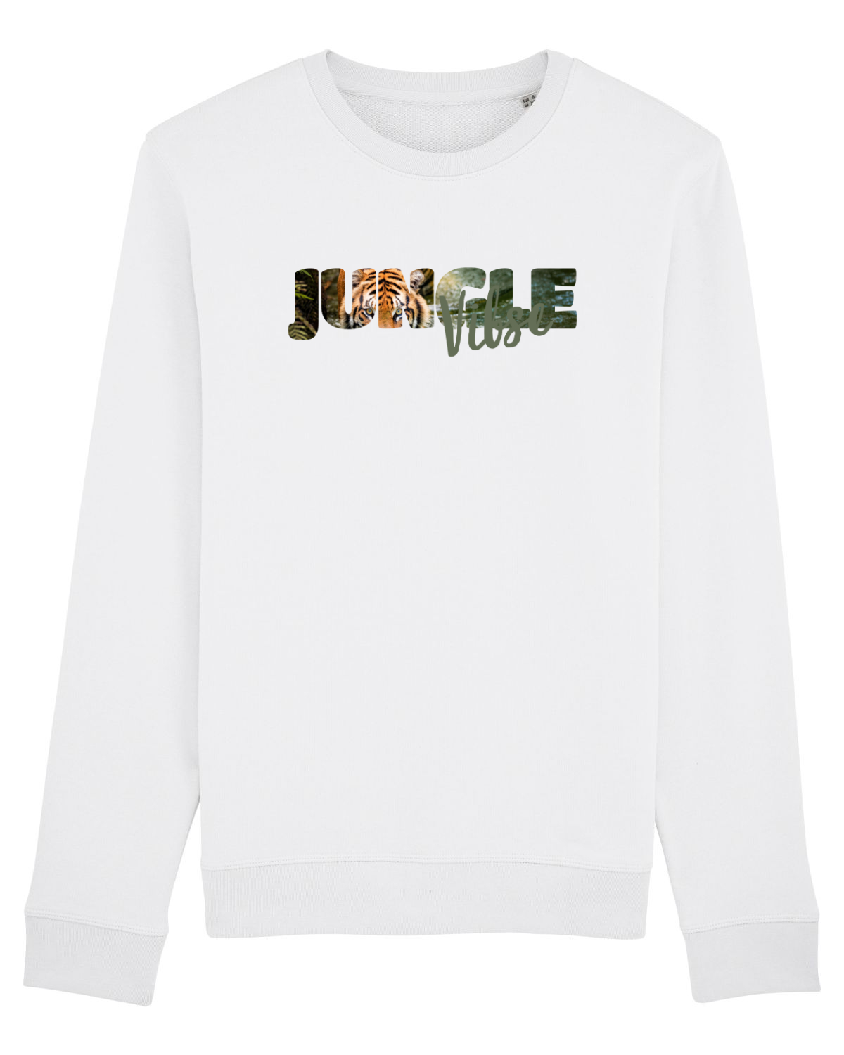 Bluză mânecă lungă Unisex Rise White
