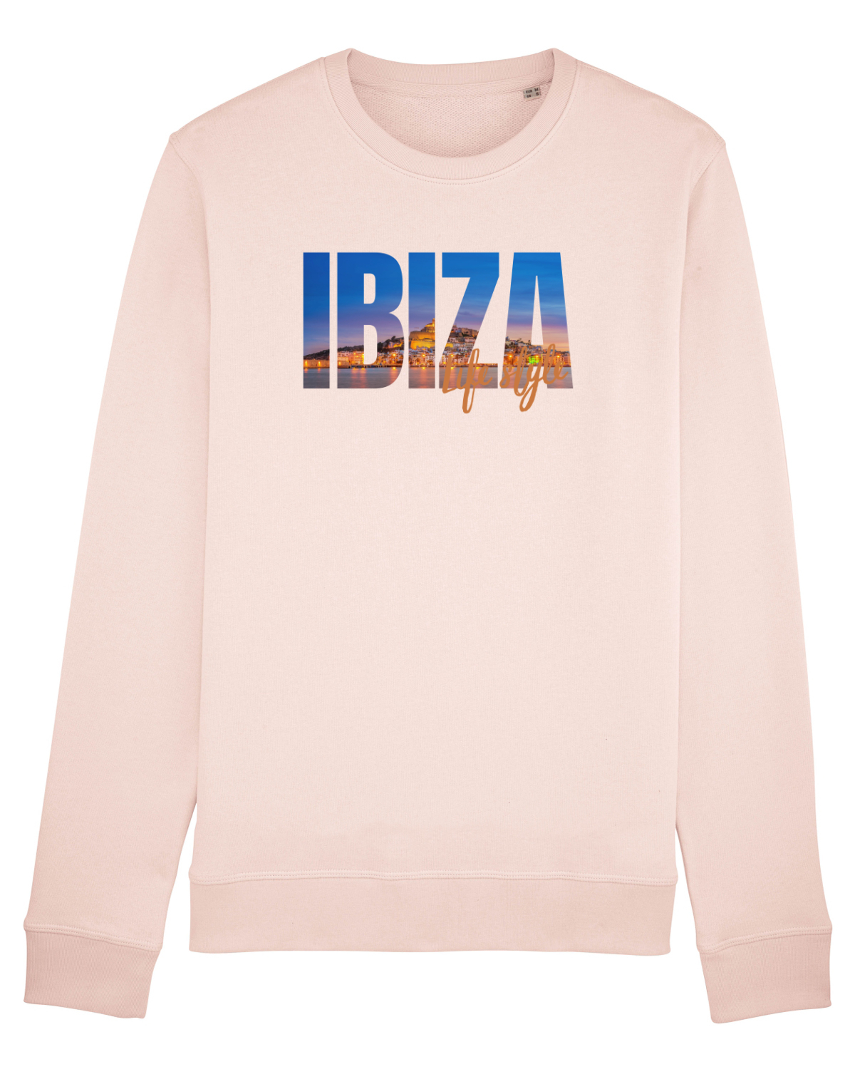 Bluză mânecă lungă Unisex Rise Candy Pink