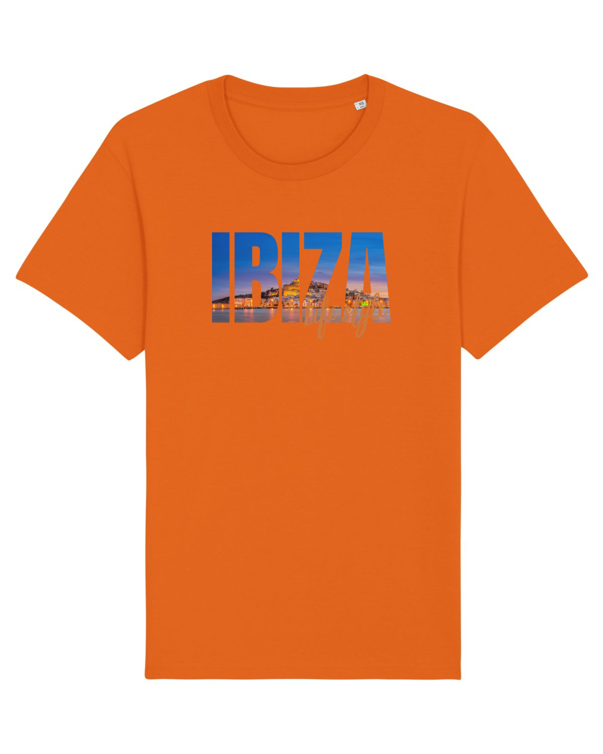 Tricou mânecă scurtă Unisex Rocker Bright Orange