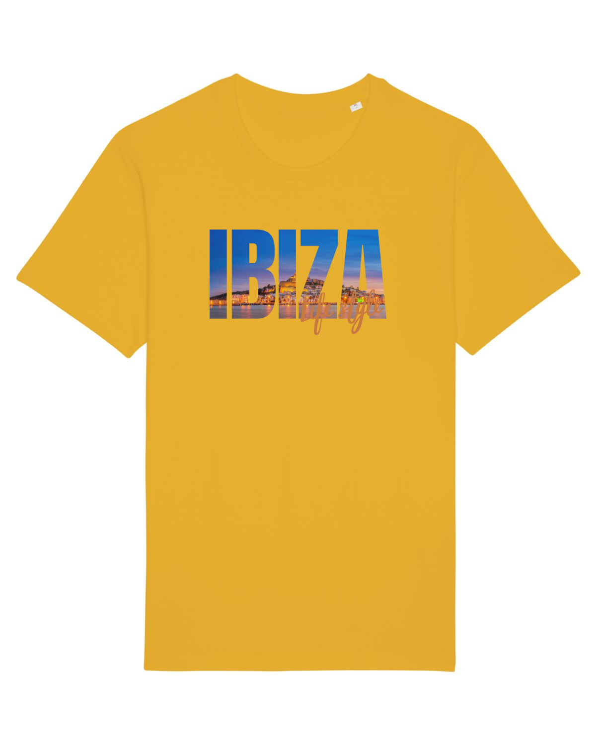 Tricou mânecă scurtă Unisex Rocker Spectra Yellow