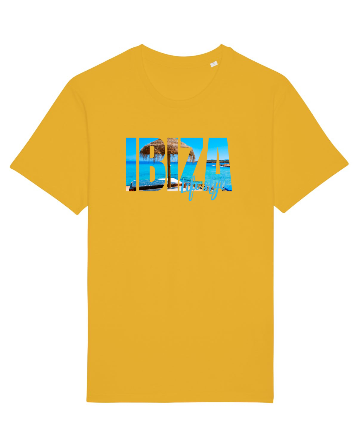 Tricou mânecă scurtă Unisex Rocker Spectra Yellow