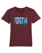 Ibiza  Tricou mânecă scurtă guler V Bărbat Presenter