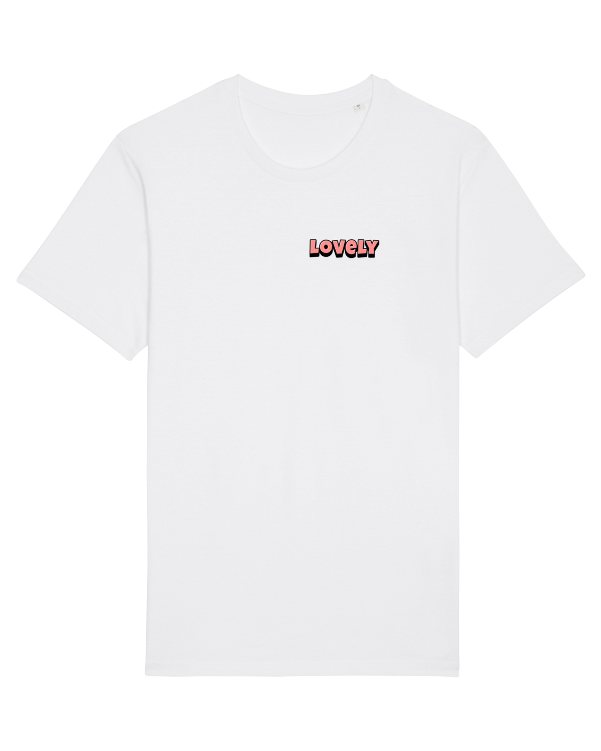 Tricou mânecă scurtă Unisex Rocker White