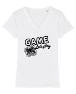 Game  Tricou mânecă scurtă guler V Damă Evoker