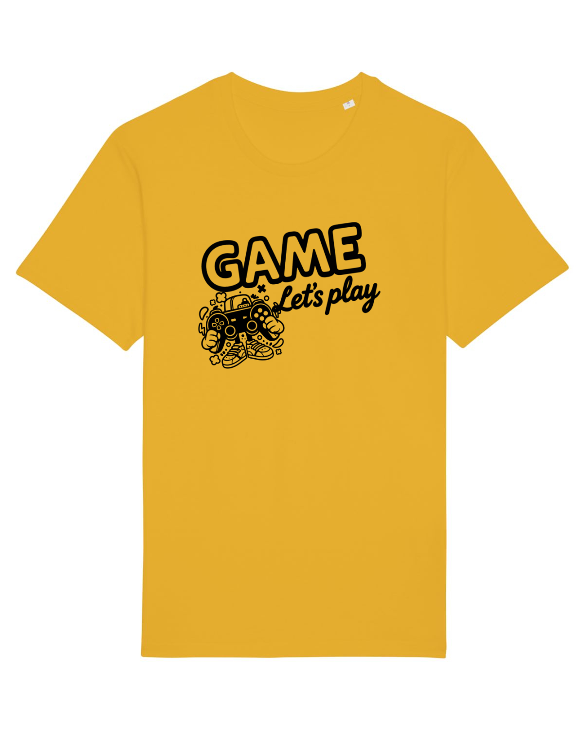 Tricou mânecă scurtă Unisex Rocker Spectra Yellow
