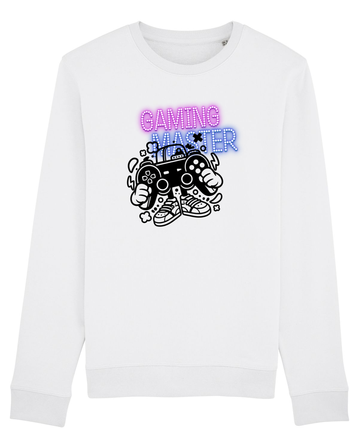Bluză mânecă lungă Unisex Rise White