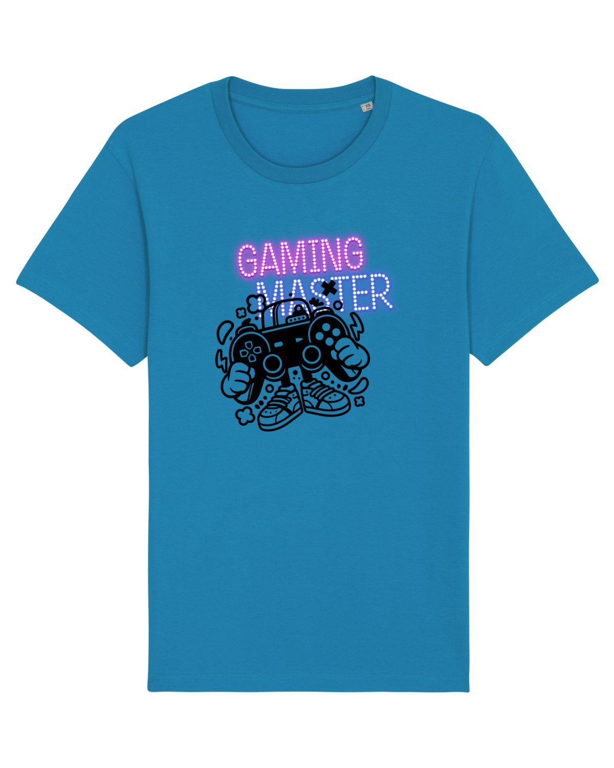Tricou mânecă scurtă Unisex Rocker Azur