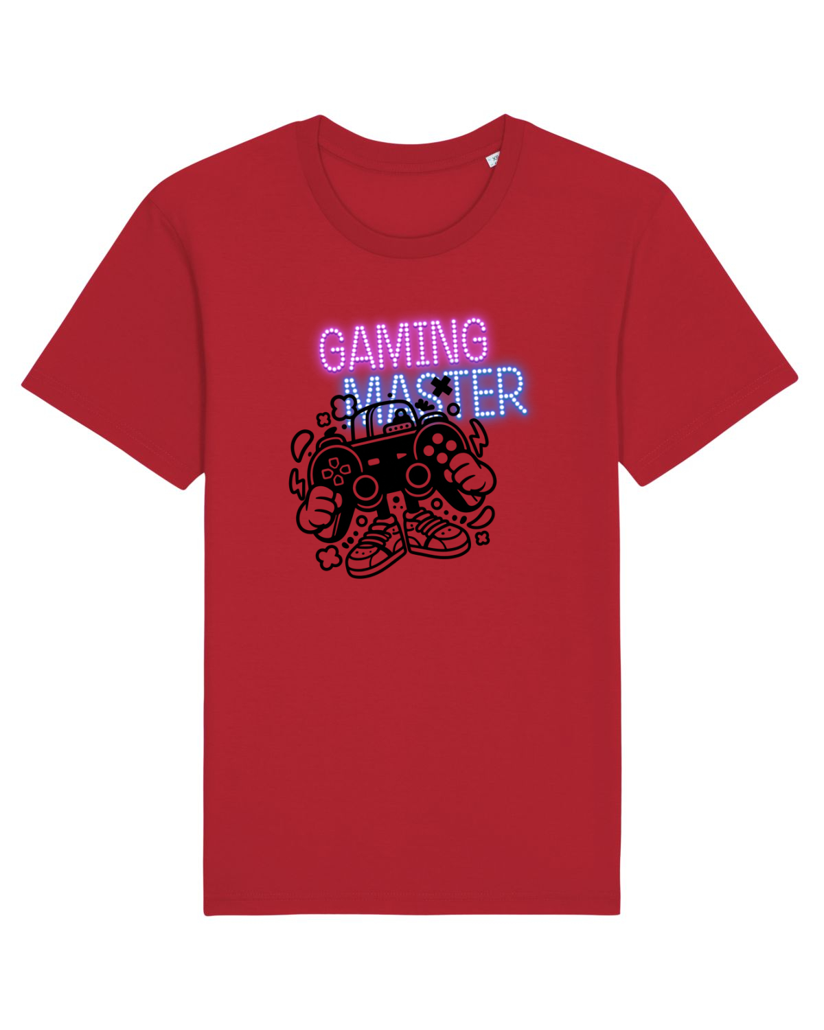 Tricou mânecă scurtă Unisex Rocker Red