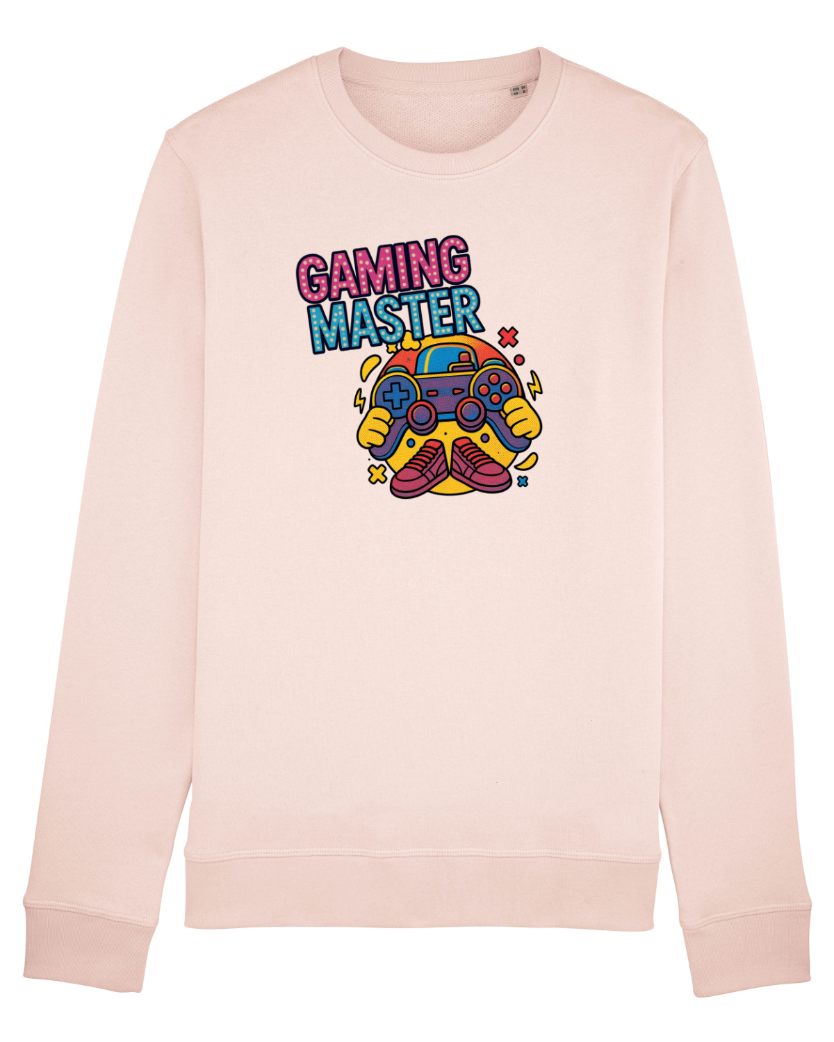 Bluză mânecă lungă Unisex Rise Candy Pink