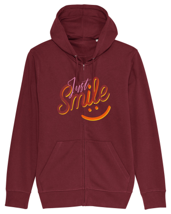 Smile  Burgundy