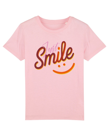 Smile  Cotton Pink