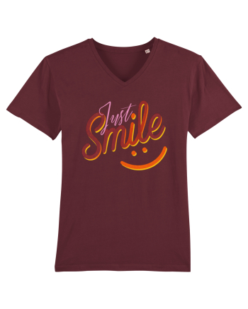 Smile  Burgundy