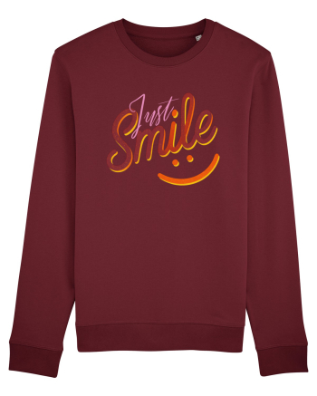 Smile  Burgundy