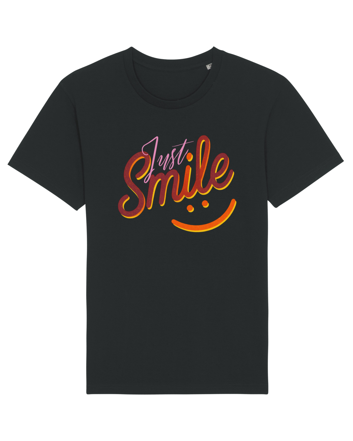 Tricou mânecă scurtă Unisex Rocker Black
