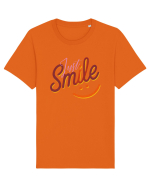 Smile  Tricou mânecă scurtă Unisex Rocker