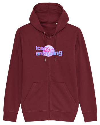 I can do anything  Burgundy