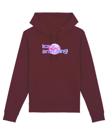 I can do anything  Burgundy