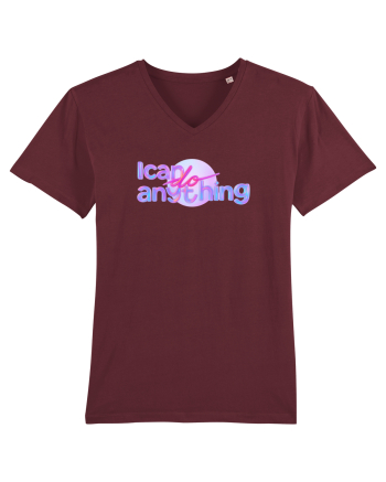 I can do anything  Burgundy
