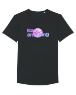 I can do anything  Tricou mânecă scurtă guler larg Bărbat Skater