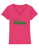Good mood Tricou mânecă scurtă guler V Damă Evoker