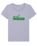 Good mood Tricou mânecă scurtă guler larg fitted Damă Expresser