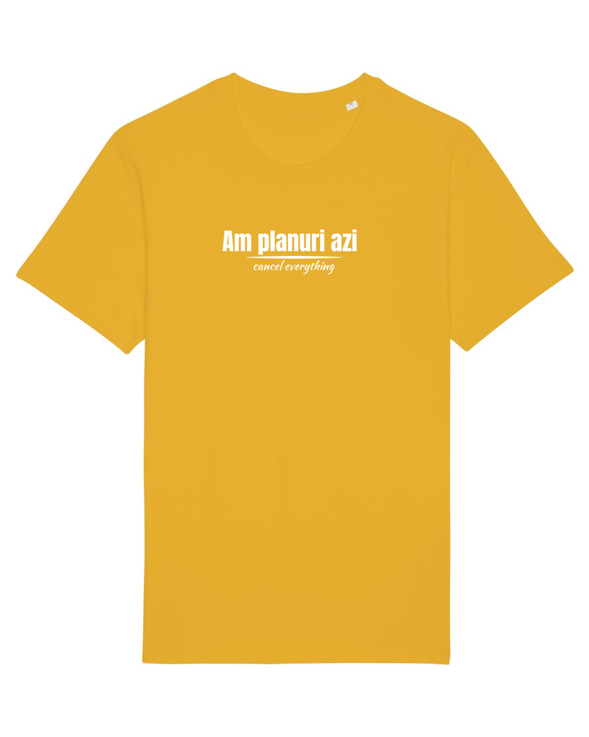 Tricou mânecă scurtă Unisex Rocker Spectra Yellow