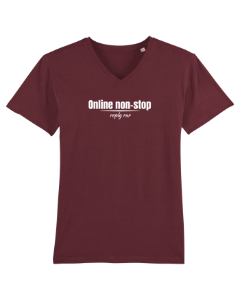 Online non-stop  Burgundy