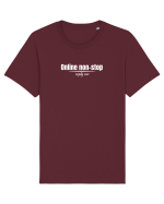 Online non-stop  Tricou mânecă scurtă Unisex Rocker