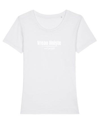 Vreau liniște  White