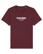 Vreau liniște  Tricou mânecă scurtă Unisex Rocker