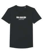 Am energie... Tricou mânecă scurtă guler larg Bărbat Skater