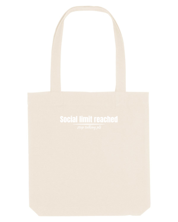 Social limit reached Natural