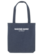 Social limit reached Sacoșă textilă