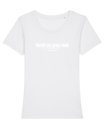 Vorbit azi prea mult White