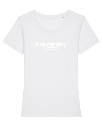 N-am chef today  White
