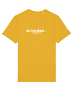 Am zis 5 minute... Tricou mânecă scurtă Unisex Rocker