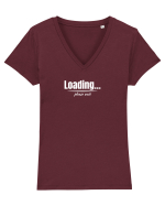 Loading... Tricou mânecă scurtă guler V Damă Evoker