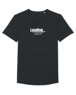 Loading... Tricou mânecă scurtă guler larg Bărbat Skater