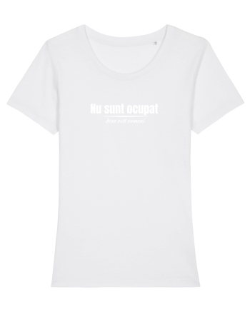 Nu sunt ocupat  White