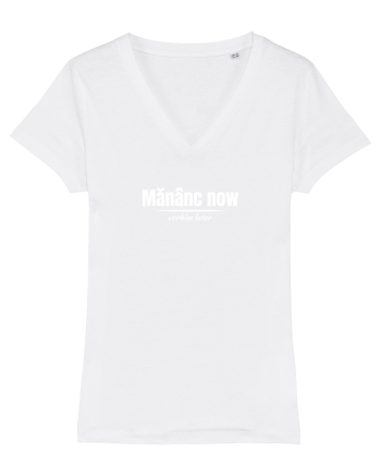 Mănânc now  White