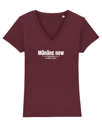 Mănânc now  Burgundy