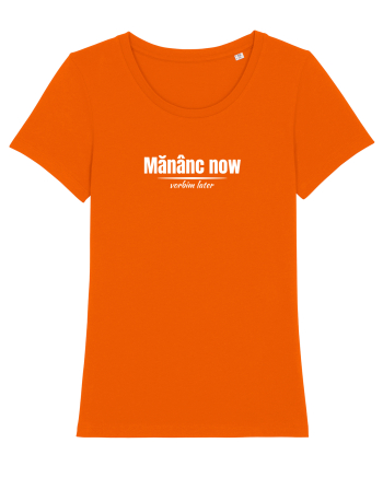 Mănânc now  Bright Orange