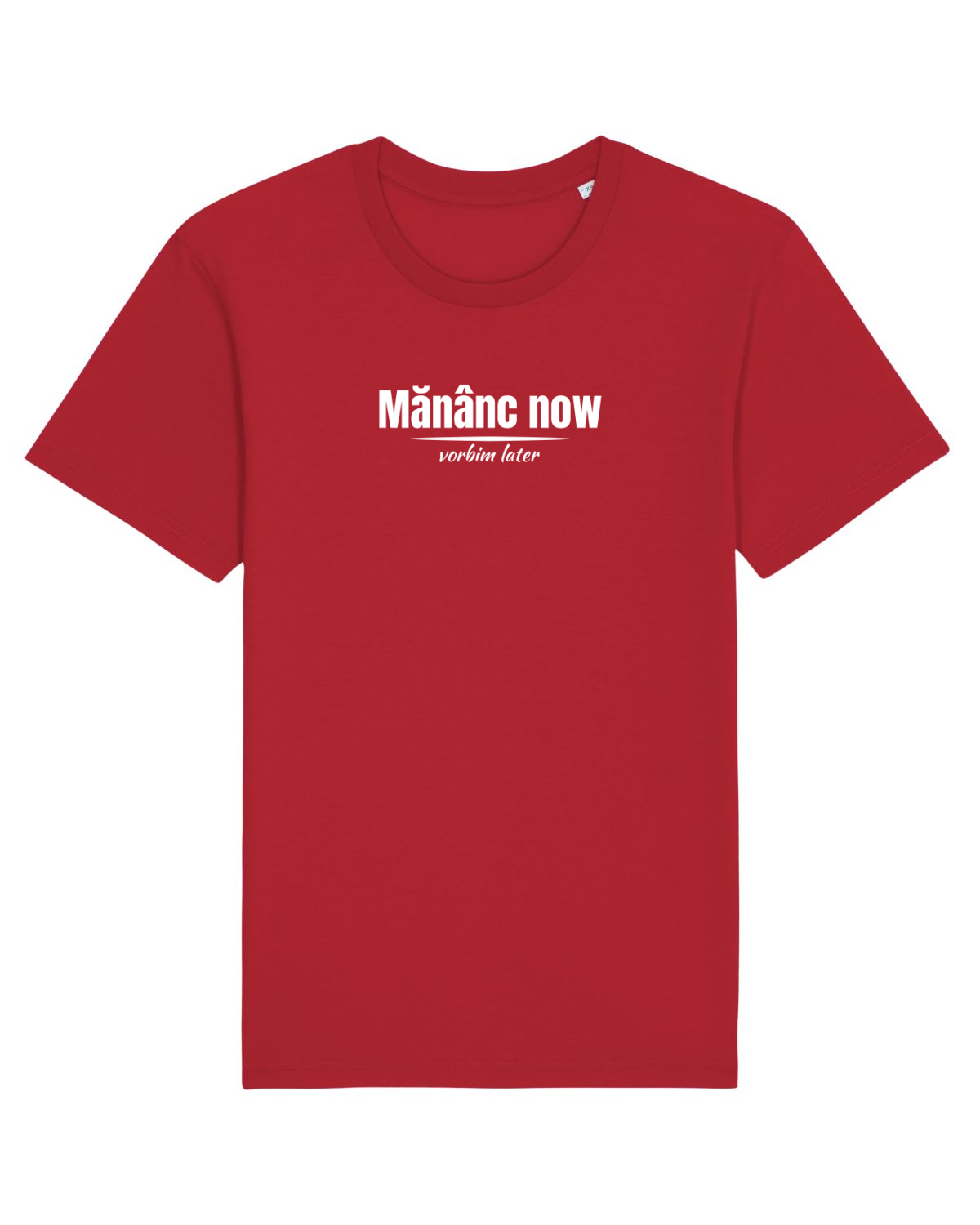 Tricou mânecă scurtă Unisex Rocker Red