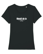 Obosit de la Tricou mânecă scurtă guler larg fitted Damă Expresser