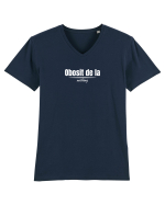 Obosit de la Tricou mânecă scurtă guler V Bărbat Presenter